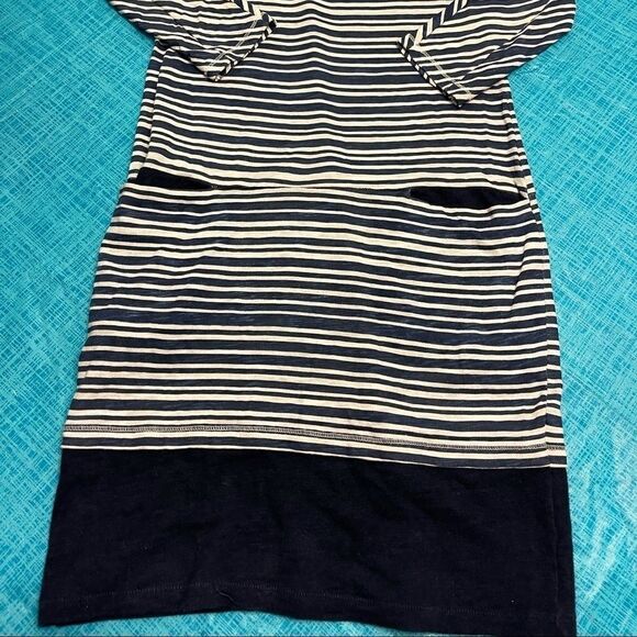 Rag & Bone Knit Blue Nautical Stripe Knit Dress - Picture 8 of 13